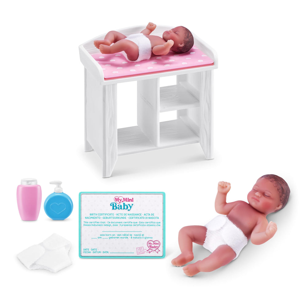 5 Surprise My Mini Baby Series 1 ZURU realistic baby close-up shows fine detailing
