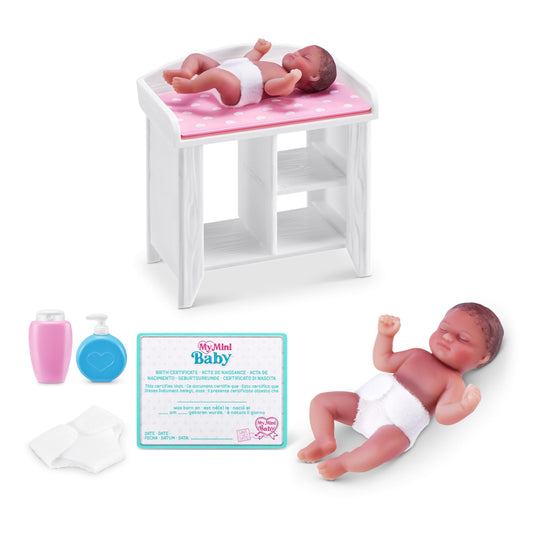 5 Surprise My Mini Baby Series 1 ZURU realistic baby close-up shows fine detailing