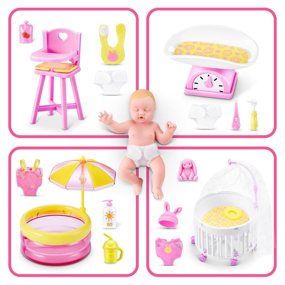 5 Surprise My Mini Baby Series 2 Sleep Time playset promotes cozy pretend routines