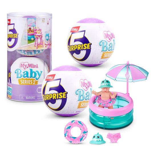 5 Surprise My Mini Baby Series 2 unboxing reveals tiny surprises fueling imaginative play