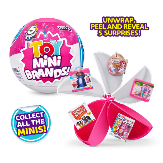 Three-pack capsules included for exciting mini unboxing with 5 Surprise