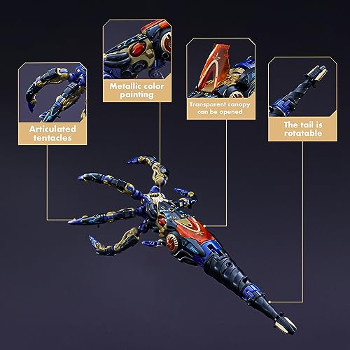 52TOYS BEASTBOX DOWNSPIRAL fully articulated joints for dynamic poses