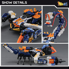 52TOYS BEASTBOX Hurrican made from durable ABS material for longevity.