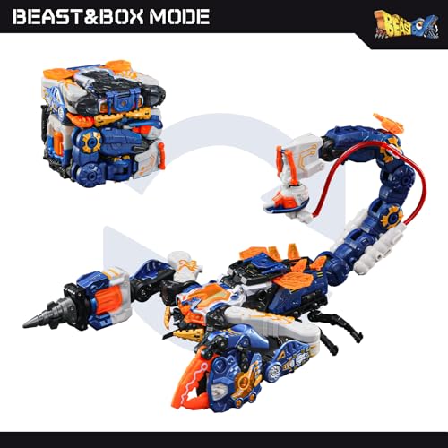 52TOYS BEASTBOX Hurrican transforms to a mecha pose with adjustable joints.