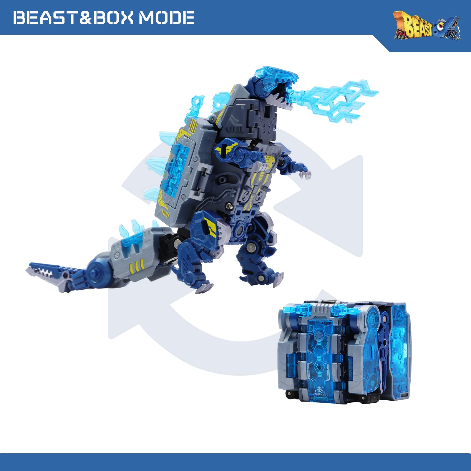52TOYS BEASTBOX Subzero cube mode showcase compact storage in cube form