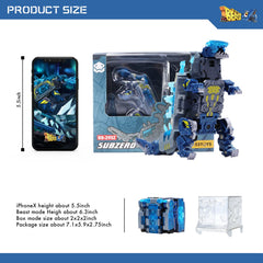52TOYS BEASTBOX Subzero instruction manual included in the box