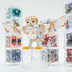 52TOYS BEASTBOX WHITE NOISE display-ready toy for shelves
