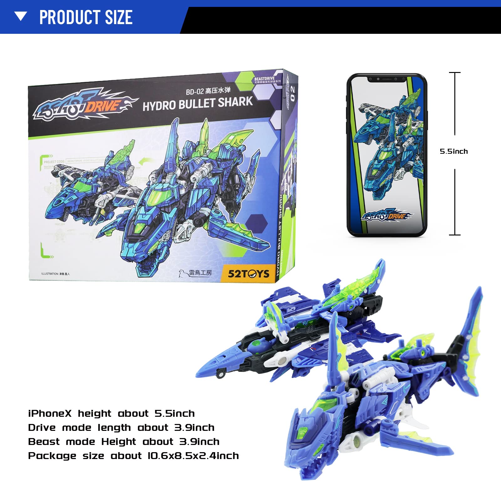 52TOYS BEASTDRIVE BD-02 Gift-ready packaging suitable for birthdays