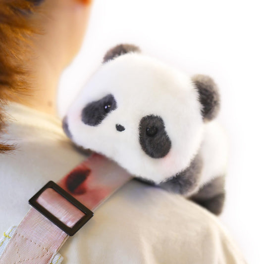 52TOYS Panda Roll lying down plush, perfect cuddle buddy and display piece