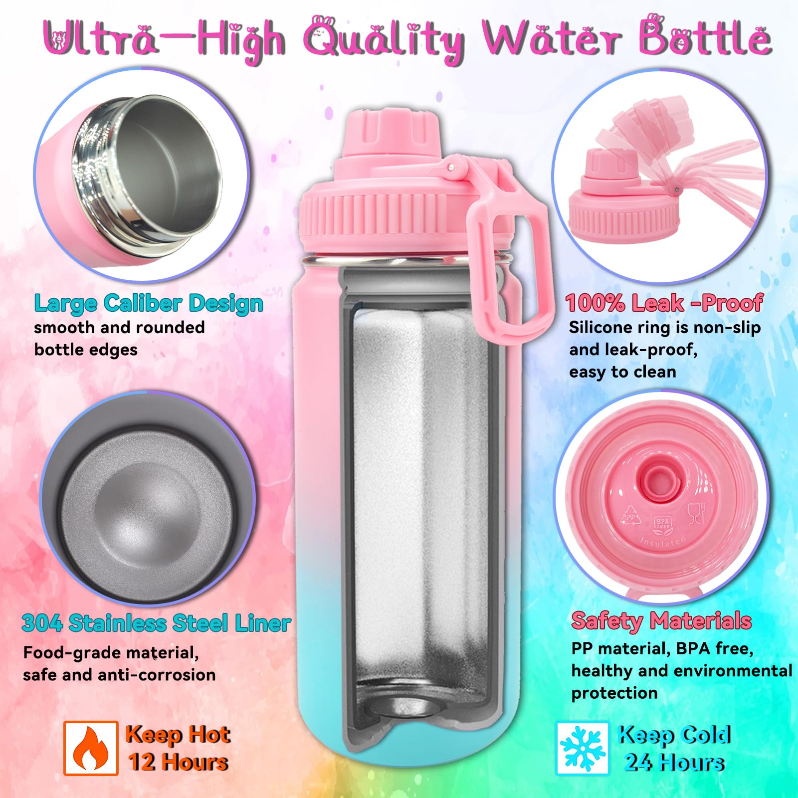 7july DIY Water Bottle Kit pack for creative personalization at home
