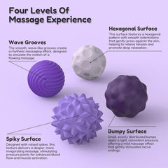 8 Pack Silicone Magnetic Fidget Balls, portable in bags for on-the-go focus