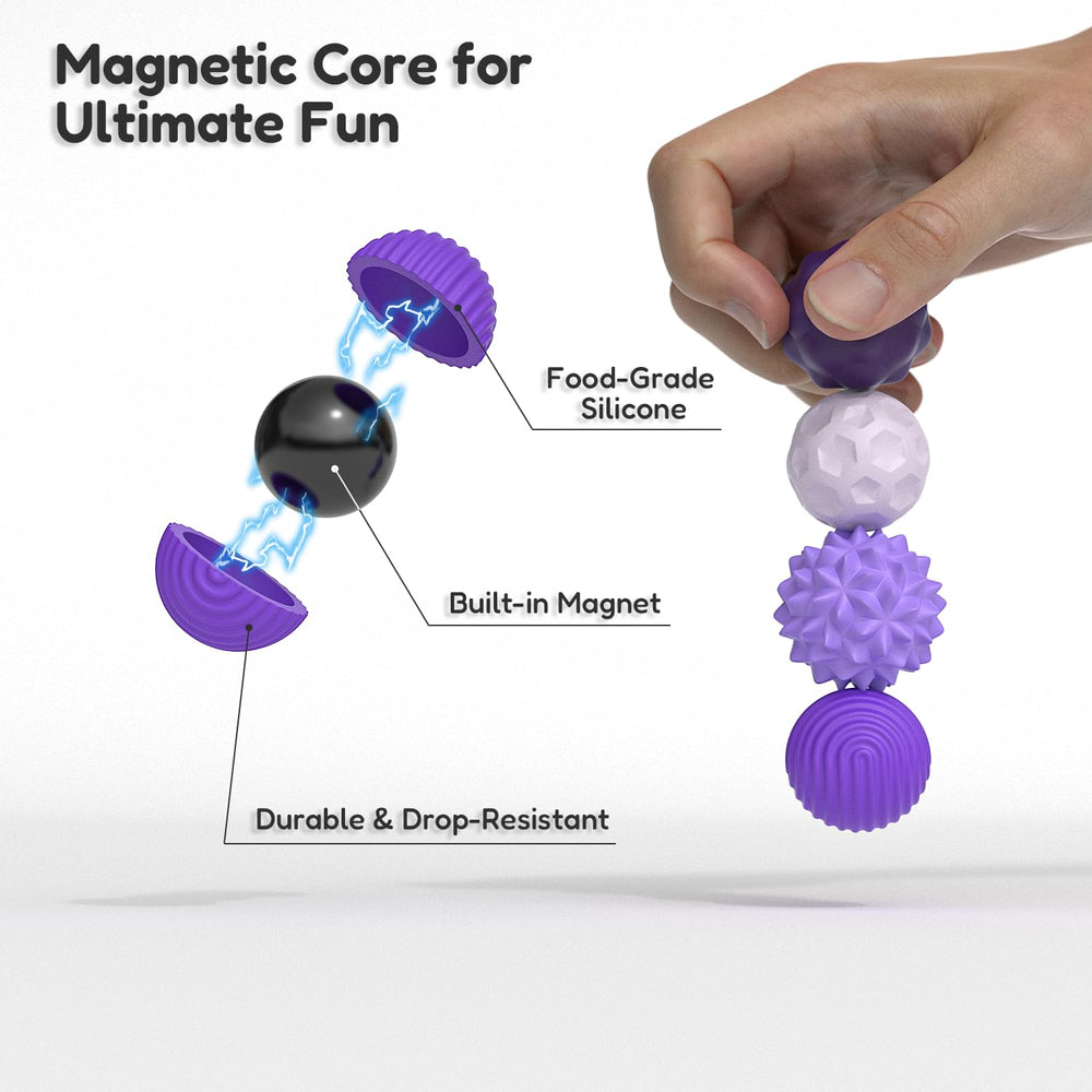 8 Pack Silicone Magnetic Fidget Balls can help ease office stress discreetly