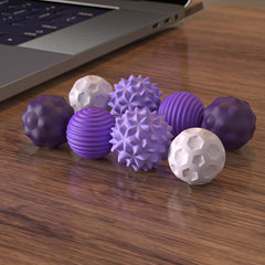 8 Pack Silicone Magnetic Fidget Balls suit teens and adults for sensory exploration
