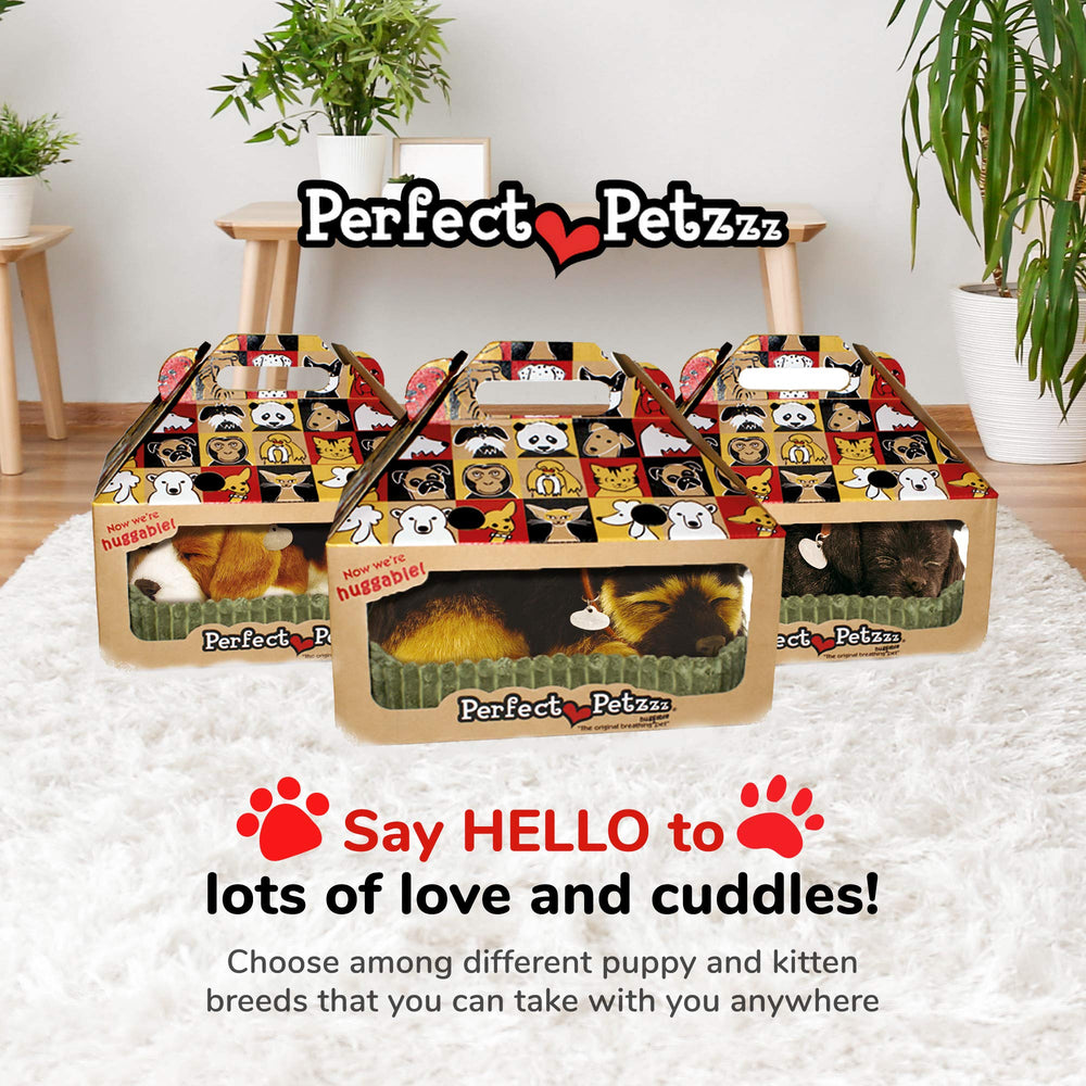 88 Unlimited German Shepherd Plush carrier box shows convenient packaging