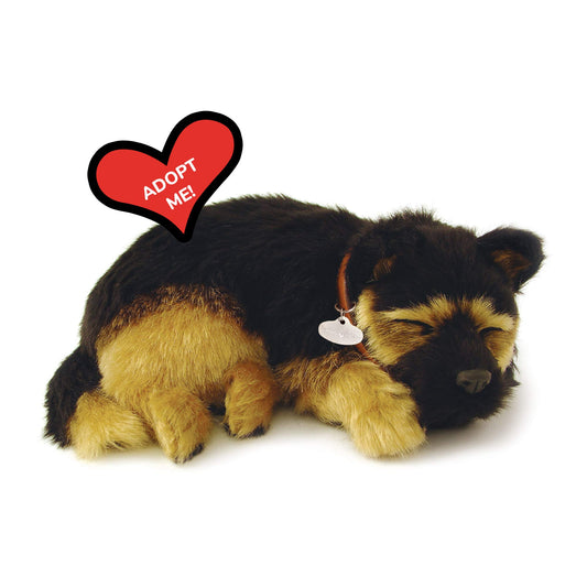 88 Unlimited German Shepherd Plush front view showing soft materials for cozy play