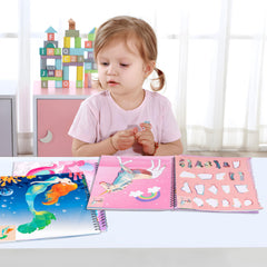 90shine 22 pictures sticker pages to spark creativity and color discovery