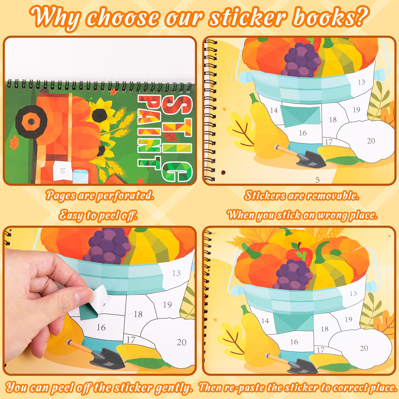 90shine gnome illustration sticker sheet inspires autumn party crafts