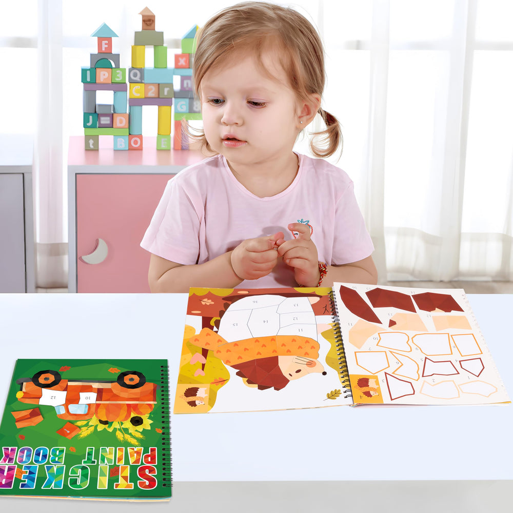 90shine squirrel and hedgehog fox stickers for kids' art activities