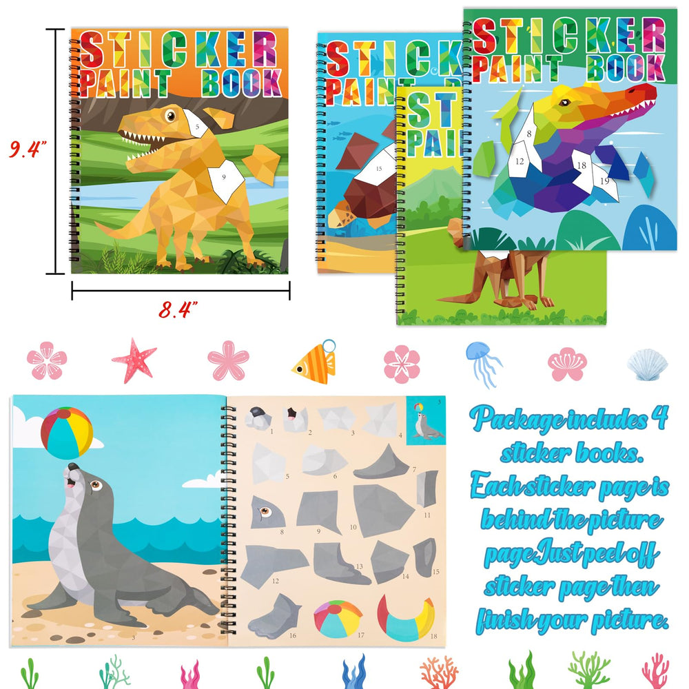 90shine sticker sheets offer 44 patterns for creative kids