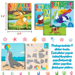 90shine sticker sheets offer 44 patterns for creative kids