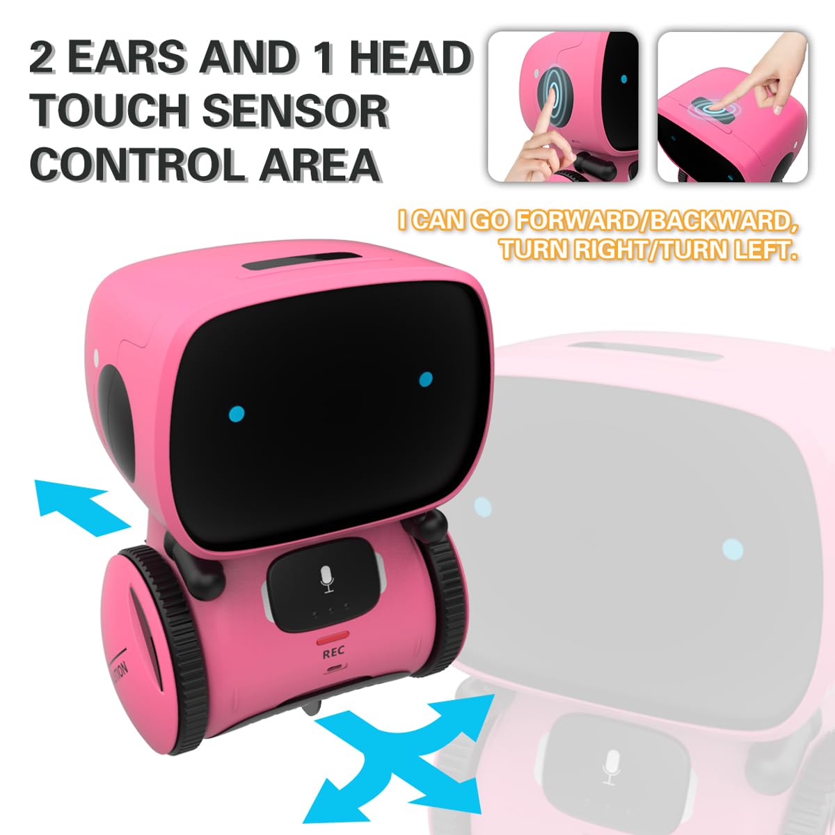 98K robot toy singing mode invites joyful learning through music and rhyme
