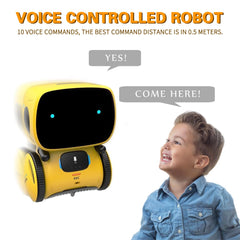 98K robot toy touch sensors enable simple voice commands