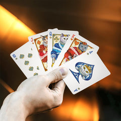 99FOX Noblific Cats playing cards gift packaging makes a ready gift for friends.