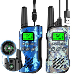 Inspireyes kids walkie talkie rechargeable design enabling long play sessions