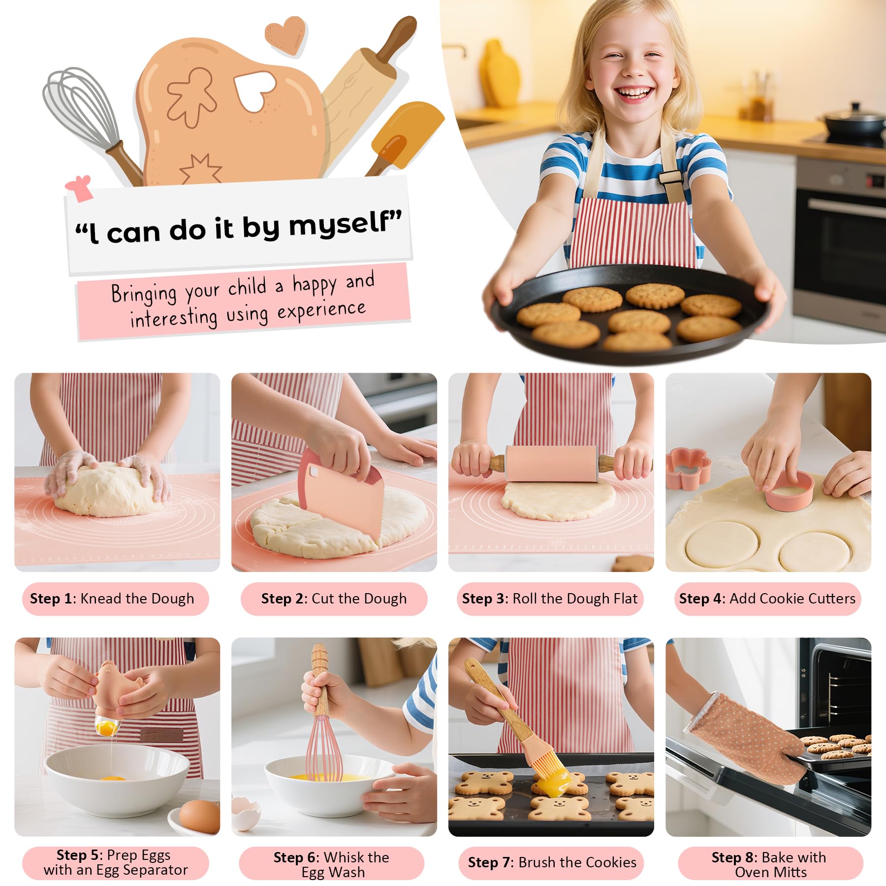 JIGQGY dough cutter easy shaping for cookies and pastries