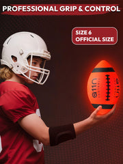 A11N SPORTS official size 6 football with firm grip for better control