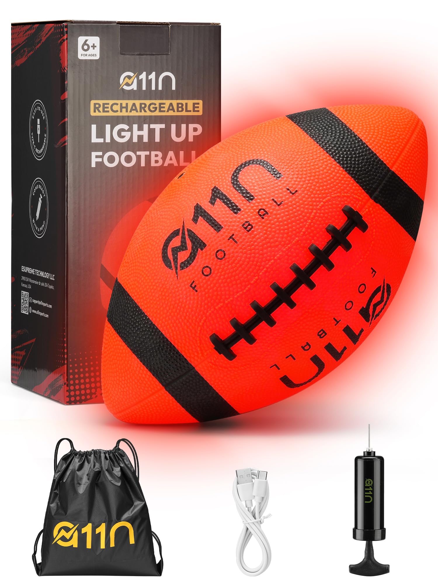 A11N SPORTS high-visibility glow boosts after-dark play sessions