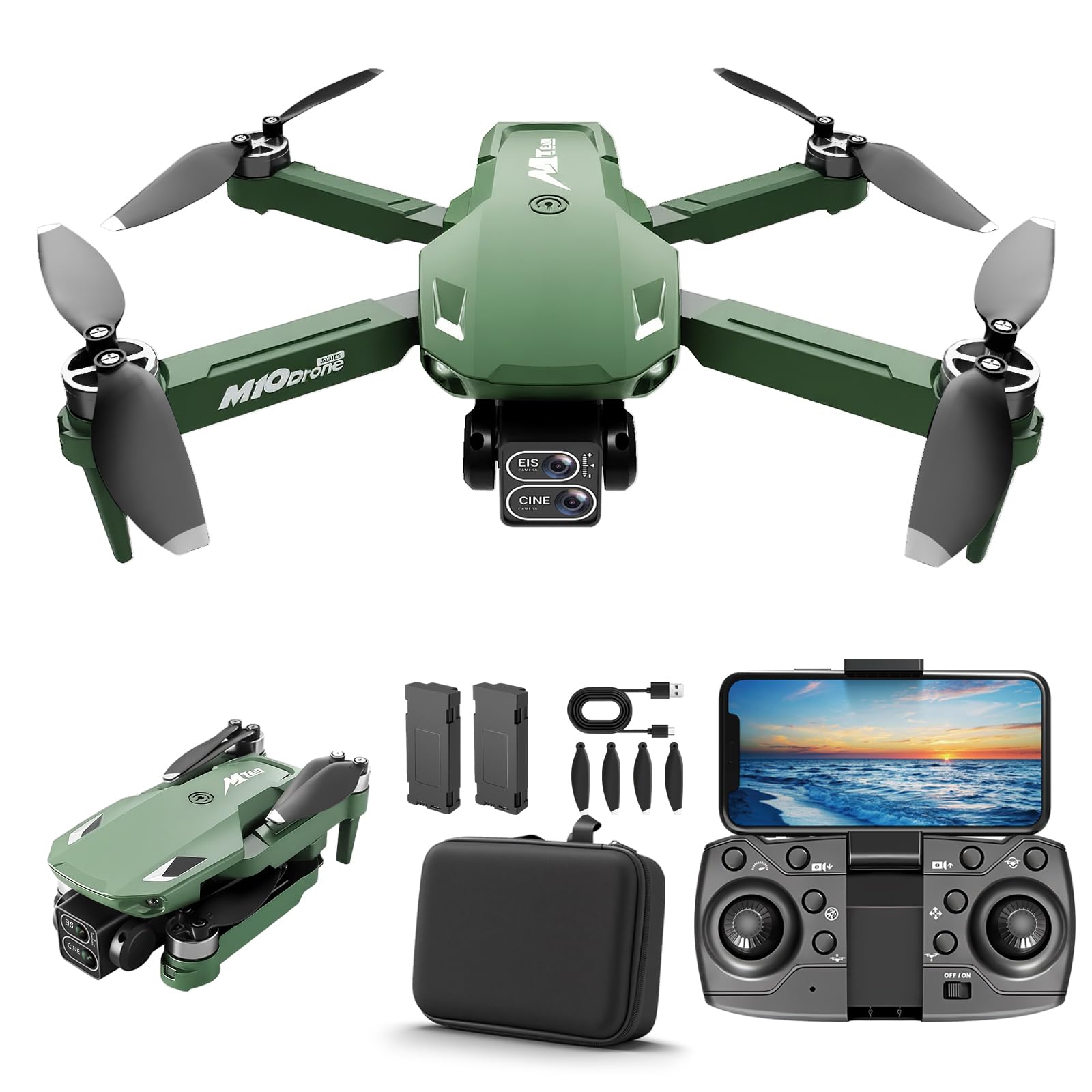 AAMYUP 2K drone front view for crisp aerial captures and beginner flights.