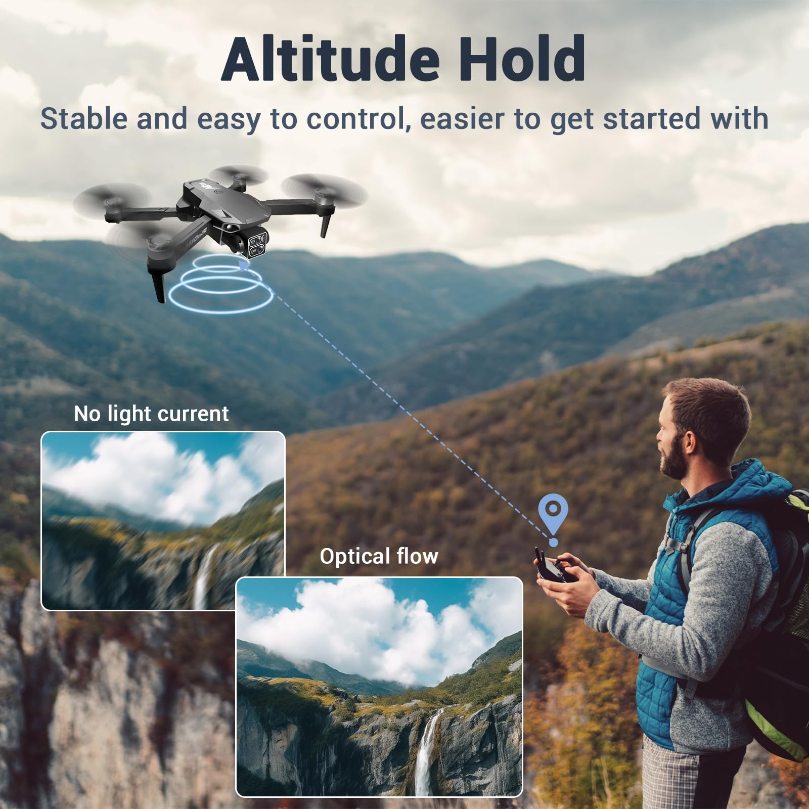 AAMYUP drone FPV live view for real-time footage