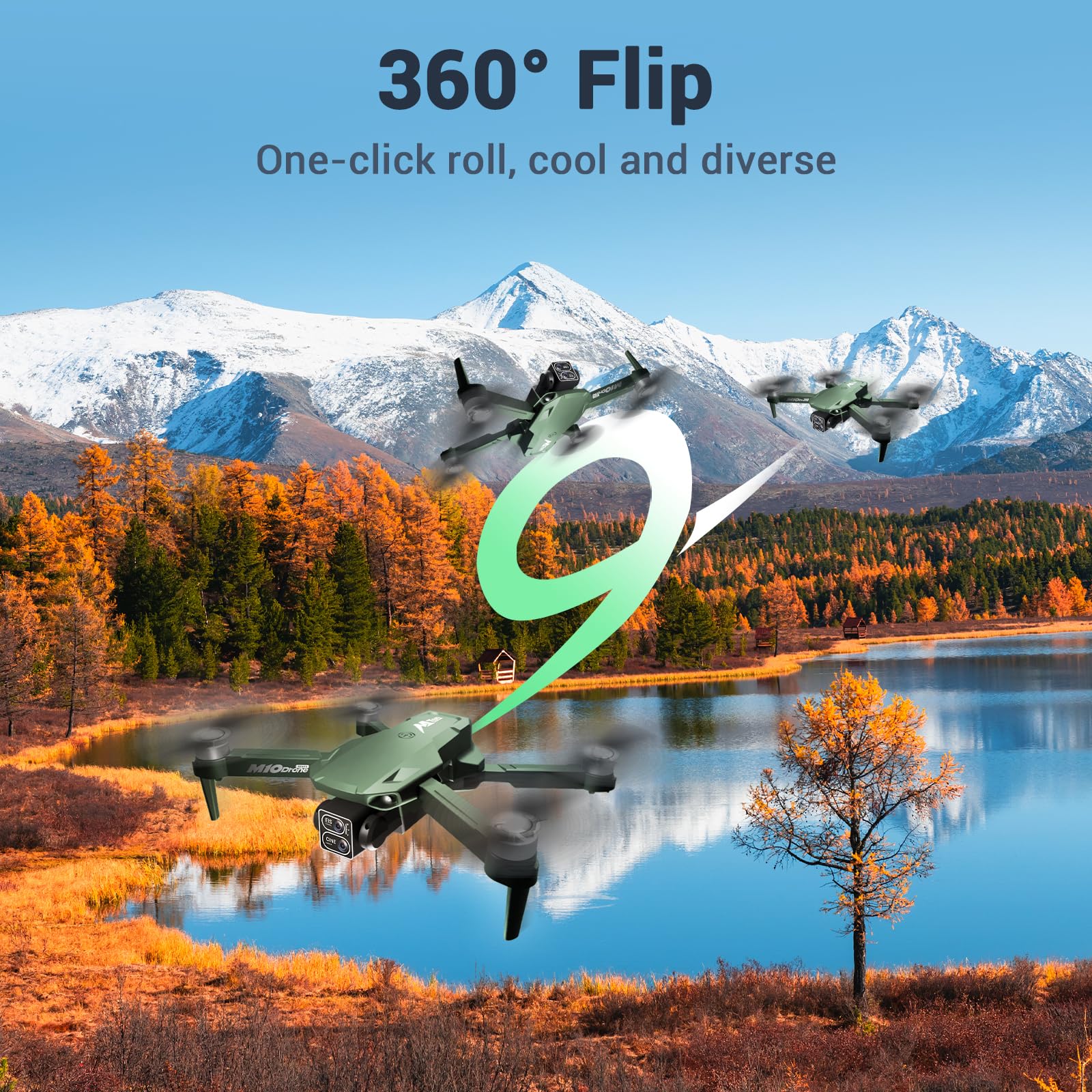AAMYUP dual battery pack extends outdoor flight time.