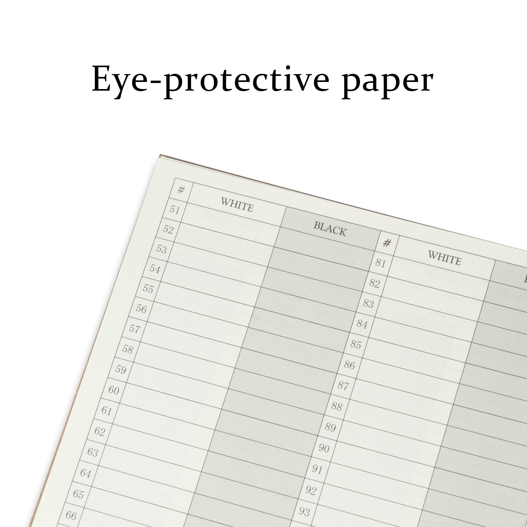 A&A chess scorebook records up to 50 games for organized notes
