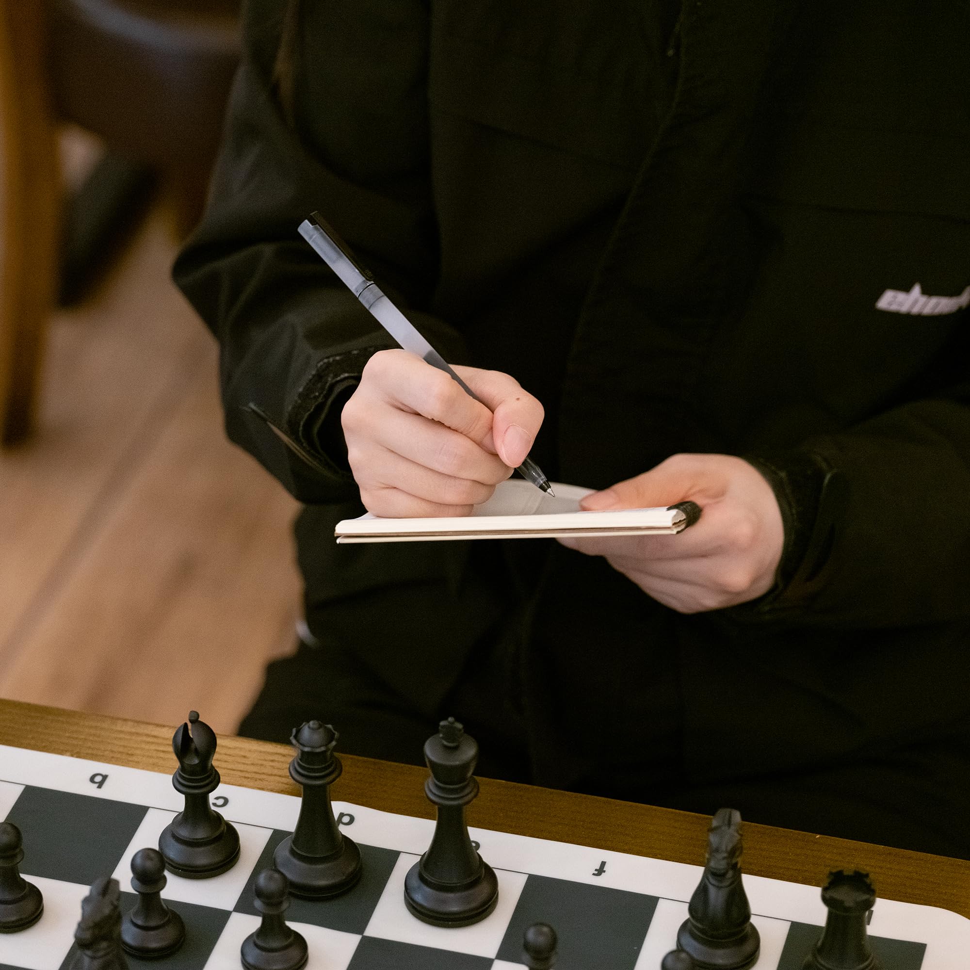 A&A chess scorebook area to capture key moments