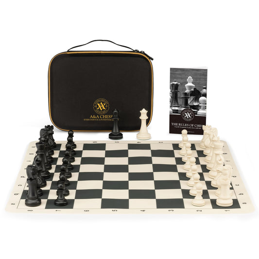 A&A silicone chess board closeup showing smooth, wrinkle-free surface