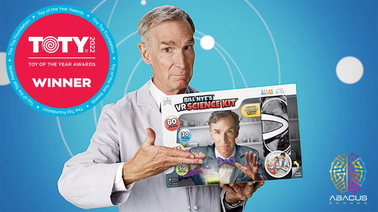 Bill Nye VR lab experience shown with the kit for engaging hands-on learning.