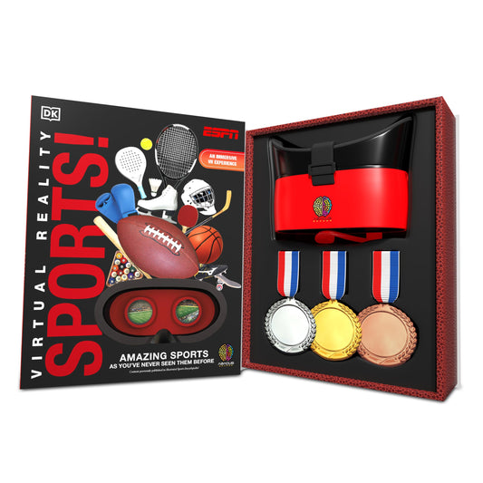 Abacus Brands DK book illustration pages reveal athletic insights.