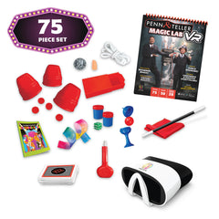 Abacus Brands Penn & Teller VR Lab card tricks setup for guided practice