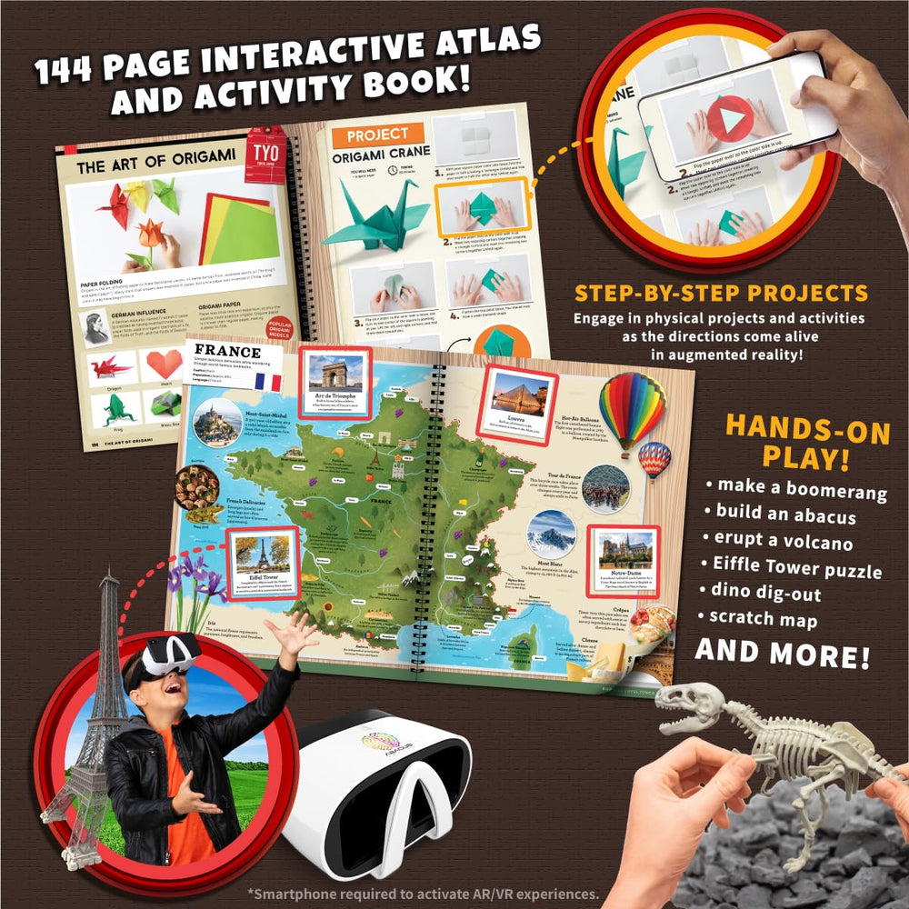 Origami project with Professor Maxwell's VR Atlas fosters hands-on learning and creativity
