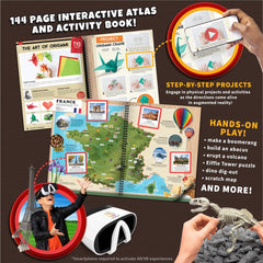 Origami project with Professor Maxwell's VR Atlas fosters hands-on learning and creativity