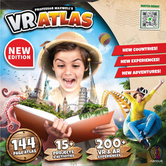 VR goggles included for a hands-free immersive learning experience with the atlas