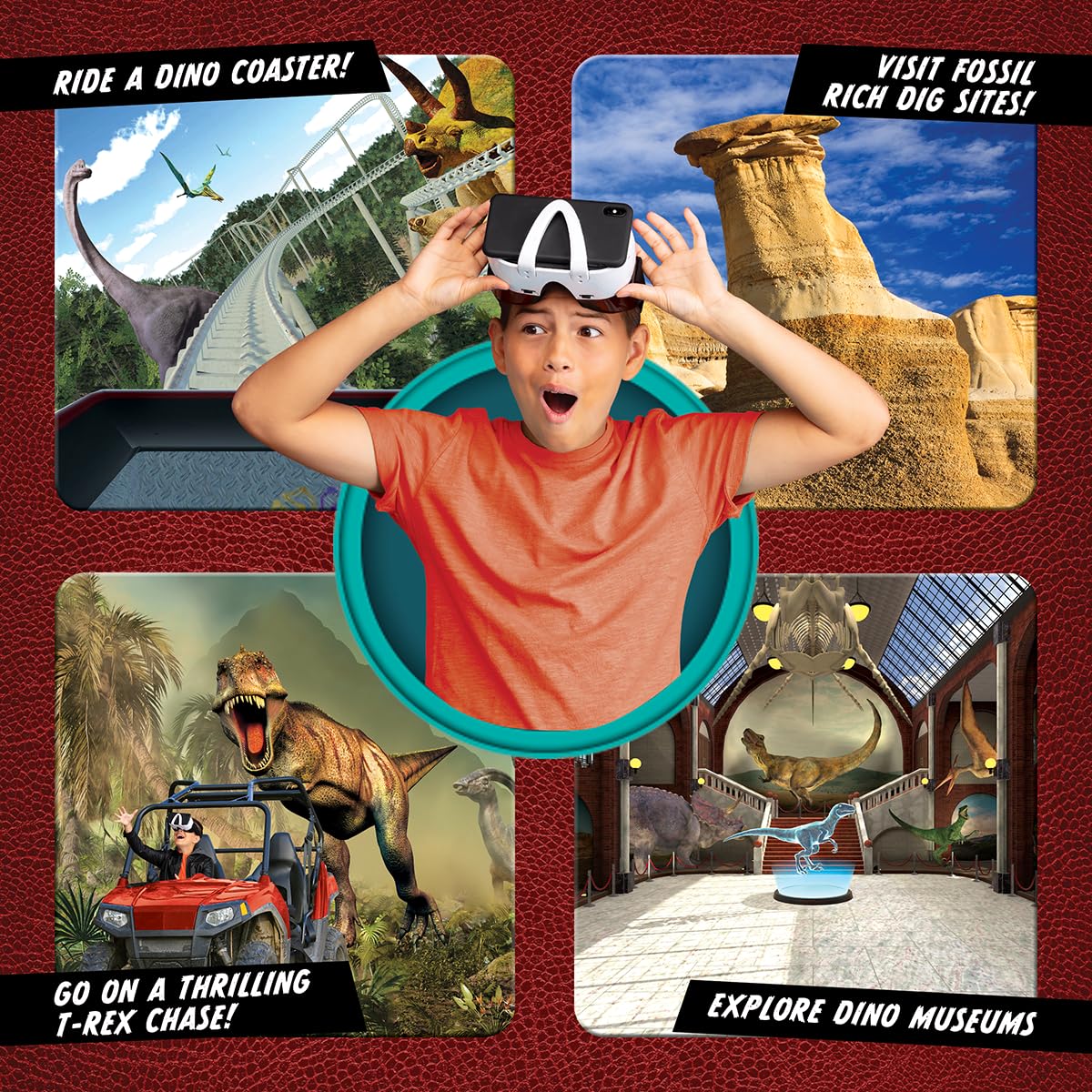 Abacus Brands STEAM Dino Dig 40-page book blends science stories with facts.