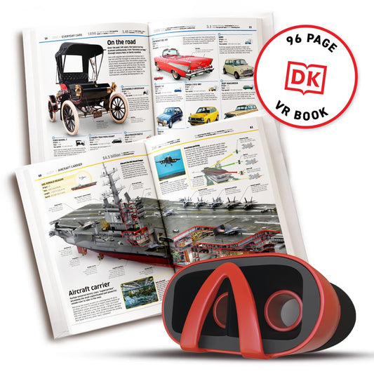 Abacus Brands illustrated DK book guides transport exploration and reading engagement.