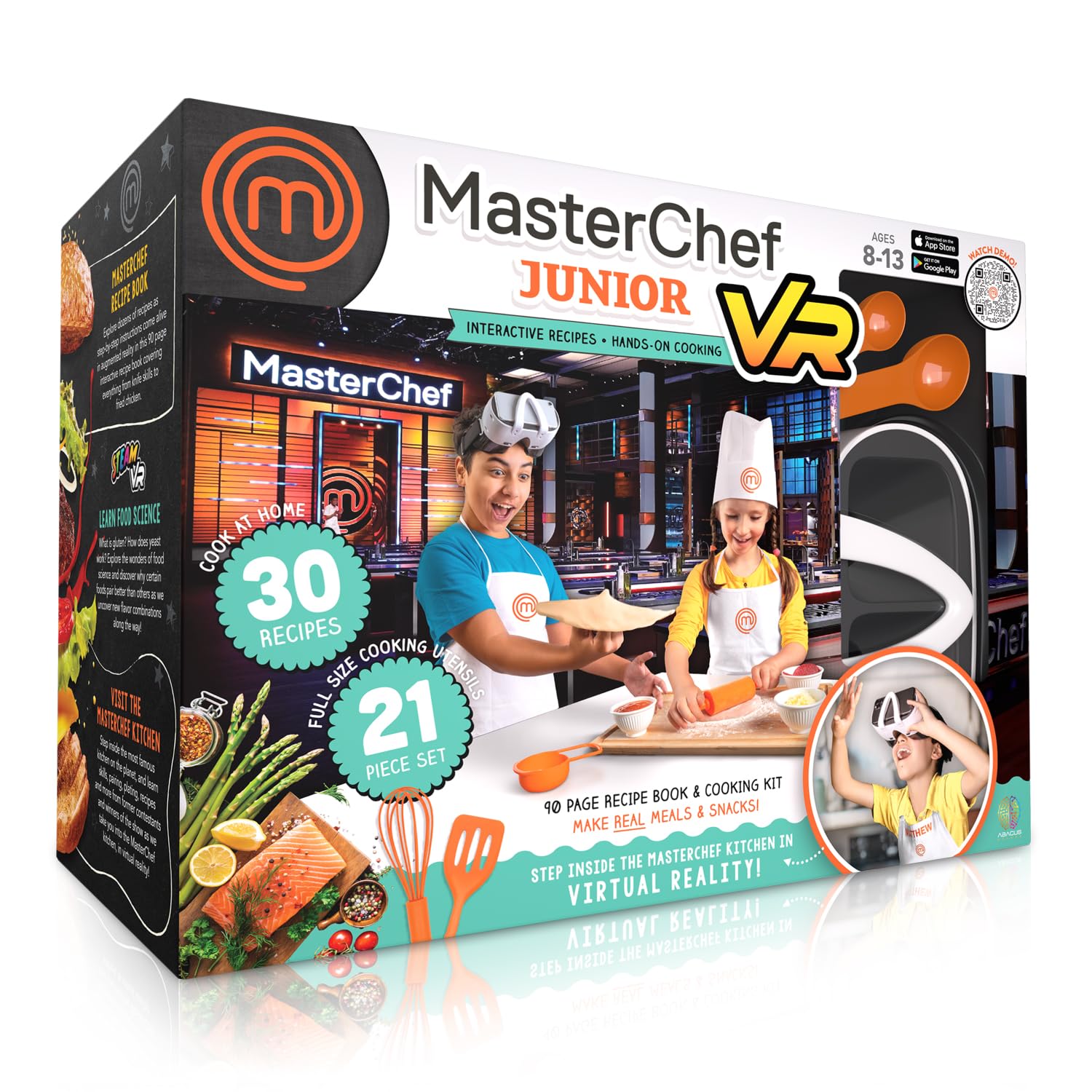 Abacus Brands VR MasterChef Junior cover image for immersive cooking adventures.