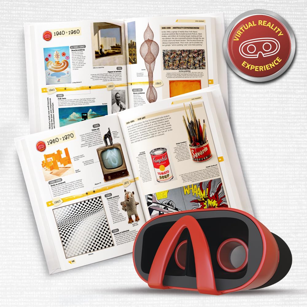 Abacus Brands World Art timeline page highlights diverse cultures across centuries