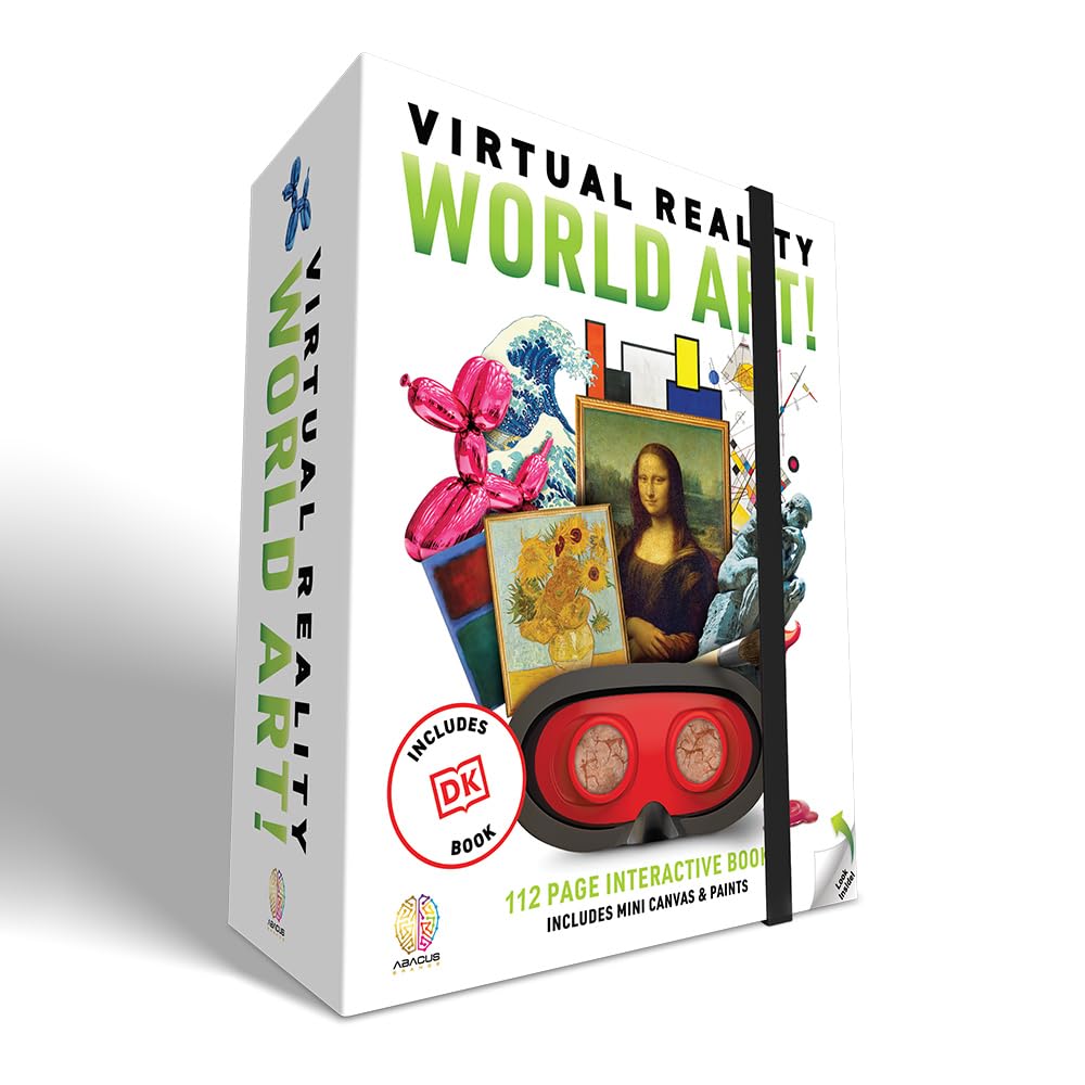 Abacus Brands World Art VR book front cover for immersive art history exploration
