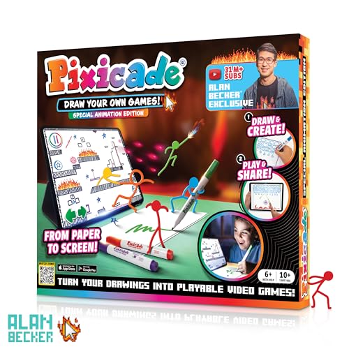 Abacus Pixicade draw-to-playable-game demo shows drawings becoming games.