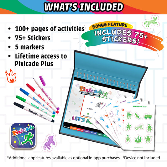 Abacus Pixicade+ animated-characters brings doodles to life with motion.